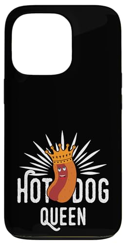 Crowned Hot Dog Queen | Lustige Royal Foodie Summer Cookouts Hülle für iPhone 13 Pro von Born to Grill Apparel.USA