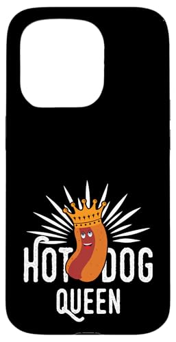 Crowned Hot Dog Queen | Lustige Royal Foodie Summer Cookouts Hülle für iPhone 15 Pro Crowned Hot Dog Queen | Lustige Royal Foodie Summer Cookouts Hülle für iPhone 15 Pro von Born to Grill Apparel.USA