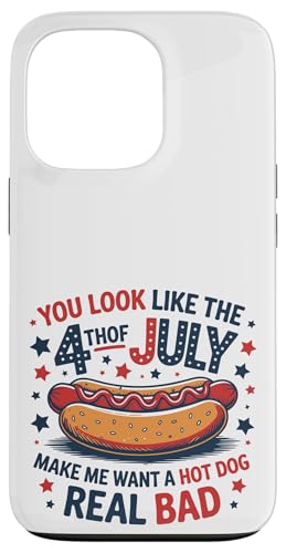 Food Lovers And Grill Masters You Look Like The 4th Of Juli Hülle für iPhone 13 Pro von Born to Grill Apparel.USA