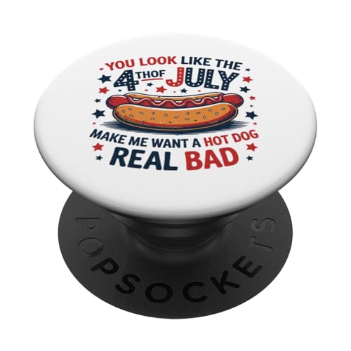 Food Lovers And Grill Masters You Look Like The 4th Of Juli PopSockets Klebender PopGrip Food Lovers And Grill Masters You Look Like The 4th Of Juli PopSockets Klebender PopGrip von Born to Grill Apparel.USA