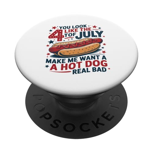 Food Lovers And Grill Masters You Look Like The 4th Of Juli PopSockets Klebender PopGrip Food Lovers And Grill Masters You Look Like The 4th Of Juli PopSockets Klebender PopGrip von Born to Grill Apparel.USA