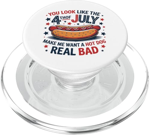 Food Lovers And Grill Masters You Look Like The 4th Of Juli PopSockets PopGrip für MagSafe Food Lovers And Grill Masters You Look Like The 4th Of Juli PopSockets PopGrip für MagSafe von Born to Grill Apparel.USA