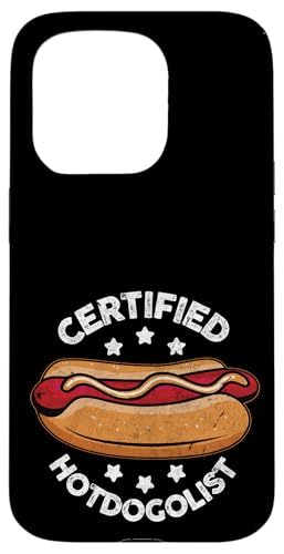 Hodologe Grill BBQ Master Hot Dog Experte Hülle für iPhone 15 Pro von Born to Grill Apparel.USA