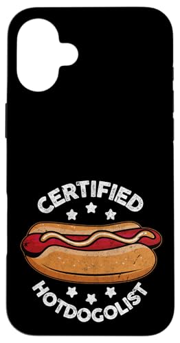 Hodologe Grill BBQ Master Hot Dog Experte Hülle für iPhone 16 Plus Hodologe Grill BBQ Master Hot Dog Experte Hülle für iPhone 16 Plus von Born to Grill Apparel.USA
