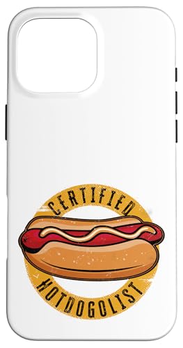Hodologe Grill BBQ Master Hot Dog Experte Hülle für iPhone 16 Pro Max Hodologe Grill BBQ Master Hot Dog Experte Hülle für iPhone 16 Pro Max von Born to Grill Apparel.USA