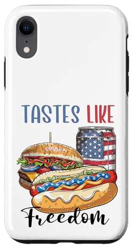Independence Day Cookout Tastes Like Freedom BBQ 4. Juli Hülle für iPhone XR Independence Day Cookout Tastes Like Freedom BBQ 4. Juli Hülle für iPhone XR von Born to Grill Apparel.USA