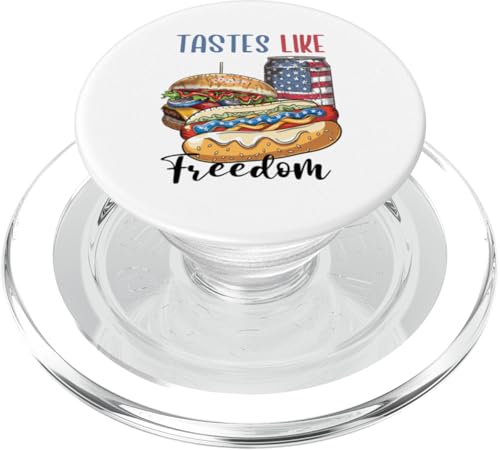 Independence Day Cookout Tastes Like Freedom BBQ 4. Juli PopSockets PopGrip für MagSafe Independence Day Cookout Tastes Like Freedom BBQ 4. Juli PopSockets PopGrip für MagSafe von Born to Grill Apparel.USA