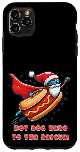 Lustiger Superheld, Hotdog-Held, Weihnachtsmann, Weihnachtsfeiertag Hülle für iPhone 11 Pro Max Lustiger Superheld, Hotdog-Held, Weihnachtsmann, Weihnachtsfeiertag Hülle für iPhone 11 Pro Max von Born to Grill Apparel.USA