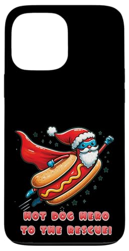 Lustiger Superheld, Hotdog-Held, Weihnachtsmann, Weihnachtsfeiertag Hülle für iPhone 13 Pro Max Lustiger Superheld, Hotdog-Held, Weihnachtsmann, Weihnachtsfeiertag Hülle für iPhone 13 Pro Max von Born to Grill Apparel.USA