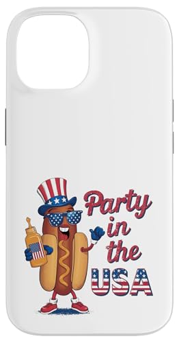 Lustiger patriotischer Hot Dog | Cute Hot Dog American BBQ Party Hülle für iPhone 14 Lustiger patriotischer Hot Dog | Cute Hot Dog American BBQ Party Hülle für iPhone 14 von Born to Grill Apparel.USA