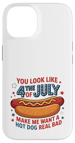Lustiges Feuerwerk Hot Dog Patriotisches Feuerwerk BBQ Essen Humor 4. Juli Hülle für iPhone 14 Lustiges Feuerwerk Hot Dog Patriotisches Feuerwerk BBQ Essen Humor 4. Juli Hülle für iPhone 14 von Born to Grill Apparel.USA