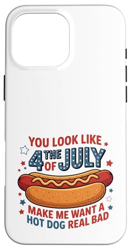Lustiges Feuerwerk Hot Dog Patriotisches Feuerwerk BBQ Essen Humor 4. Juli Hülle für iPhone 16 Pro Max Lustiges Feuerwerk Hot Dog Patriotisches Feuerwerk BBQ Essen Humor 4. Juli Hülle für iPhone 16 Pro Max von Born to Grill Apparel.USA