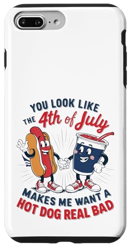 Lustiges Feuerwerk Hot Dog Patriotisches Feuerwerk BBQ Essen Humor 4. Juli Hülle für iPhone 7 Plus/8 Plus Lustiges Feuerwerk Hot Dog Patriotisches Feuerwerk BBQ Essen Humor 4. Juli Hülle für iPhone 7 Plus/8 Plus von Born to Grill Apparel.USA