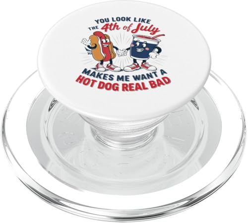 Lustiges Feuerwerk Hot Dog Patriotisches Feuerwerk BBQ Essen Humor 4. Juli PopSockets PopGrip für MagSafe Lustiges Feuerwerk Hot Dog Patriotisches Feuerwerk BBQ Essen Humor 4. Juli PopSockets PopGrip für MagSafe von Born to Grill Apparel.USA