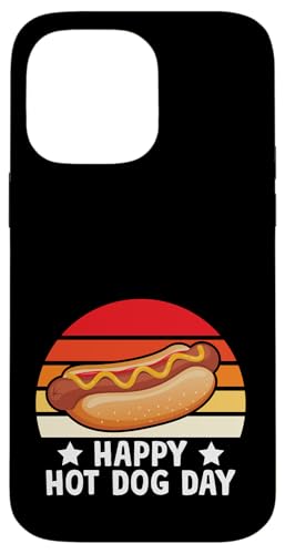 Retro Sunset BBQ Sommer Picknick & Grillen Happy Hot Dog Day Hülle für iPhone 14 Pro Max Retro Sunset BBQ Sommer Picknick & Grillen Happy Hot Dog Day Hülle für iPhone 14 Pro Max von Born to Grill Apparel.USA