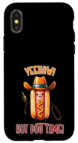 Süßer Cowboy-Wilder Westen-Grill, Grill, Kochen, Essensliebhaber, Hot Dog Hülle für iPhone X/XS Süßer Cowboy-Wilder Westen-Grill, Grill, Kochen, Essensliebhaber, Hot Dog Hülle für iPhone X/XS von Born to Grill Apparel.USA