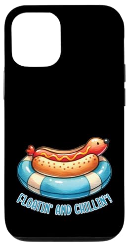 Süßer Hot Dog im Schwimmer, entspannender Grill, Grill, Essen Hülle für iPhone 12/12 Pro Süßer Hot Dog im Schwimmer, entspannender Grill, Grill, Essen Hülle für iPhone 12/12 Pro von Born to Grill Apparel.USA