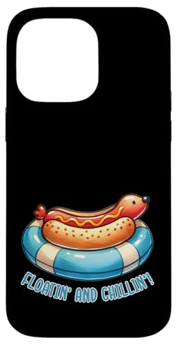 Süßer Hot Dog im Schwimmer, entspannender Grill, Grill, Essen Hülle für iPhone 14 Pro Max Süßer Hot Dog im Schwimmer, entspannender Grill, Grill, Essen Hülle für iPhone 14 Pro Max von Born to Grill Apparel.USA