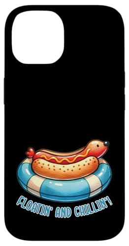 Süßer Hot Dog im Schwimmer, entspannender Grill, Grill, Essen Hülle für iPhone 14 Süßer Hot Dog im Schwimmer, entspannender Grill, Grill, Essen Hülle für iPhone 14 von Born to Grill Apparel.USA