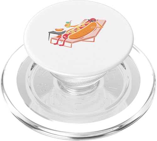 Süßes Sun's Out Buns Out Lustiges Hotdog-Sommer-Foodie am Pool PopSockets PopGrip für MagSafe Süßes Sun's Out Buns Out Lustiges Hotdog-Sommer-Foodie am Pool PopSockets PopGrip für MagSafe von Born to Grill Apparel.USA