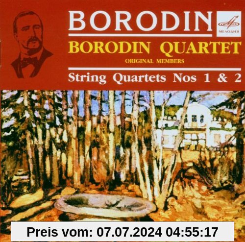 Streichquartette 1 & 2 von Borodin Quartet