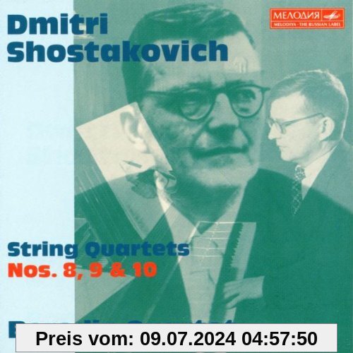 String Quartets No. 8, 9 & 10 von Borodin Quartet