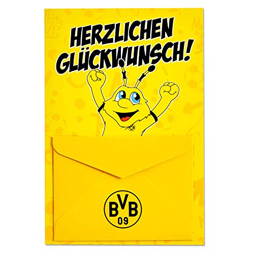 BVB-Grußkarte EMMA one size von Borussia Dortmund