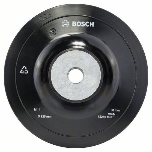 Bosch Accessories 1608601033 Stützteller Standard, M14, 125 mm, 12 500 U/min Durchmesser 125mm von Bosch Accessories
