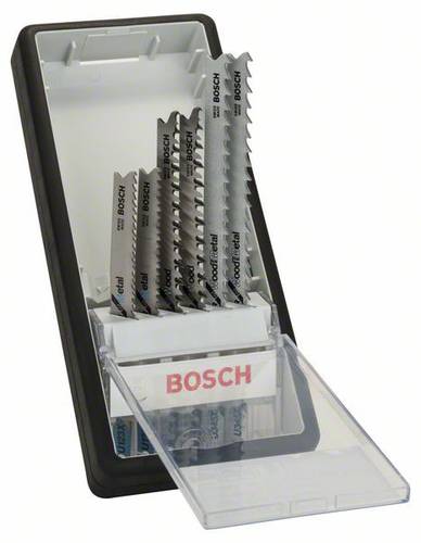 Bosch Accessories 2607010532 Stichsägeblatt-Set Robust Line Progressor, U-Schaft, 6-teilig 1 Set von Bosch Accessories