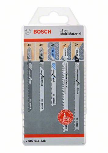 Bosch Accessories 2607011438 JSB, Multi Material-Pack, 15-teilig 15St. von Bosch Accessories