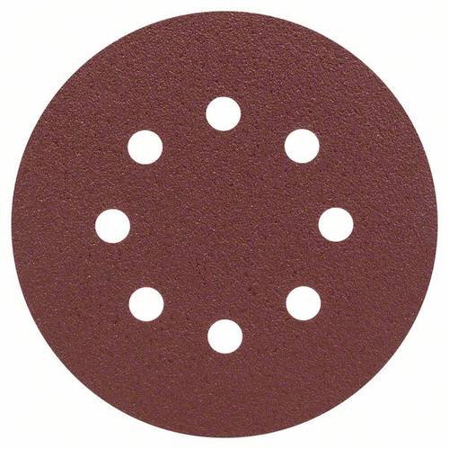 Bosch Accessories 2607019493 Exzenterschleifpapier mit Klett, gelocht Körnung 80 (Ø) 125mm 25St. von Bosch Accessories