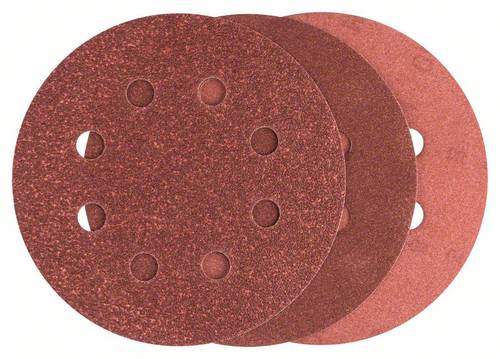 Bosch Accessories 2607019496 Exzenterschleifpapier-Set mit Klett, gelocht Körnung 80, 120, 240 (Ø) von Bosch Accessories
