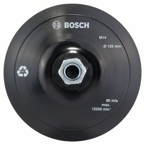 Bosch Accessories 2608601077 Stützteller mit Klettverschluss zum Befestigen von Schleifblättern 12 von Bosch Accessories