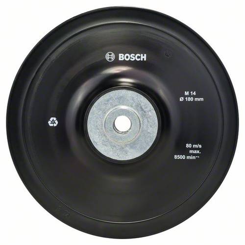 Bosch Accessories 2608601209 Stützteller Standard, M14, 180 mm, 8 500 U/min Durchmesser 180mm von Bosch Accessories