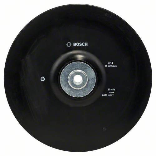 Bosch Accessories 2608601210 Stützteller Standard, M14, 230 mm, 6 650 U/min Durchmesser 230mm Bosch Accessories 2608601210 Stützteller Standard, M14, 230 mm, 6 650 U/min Durchmesser 230mm von Bosch Accessories