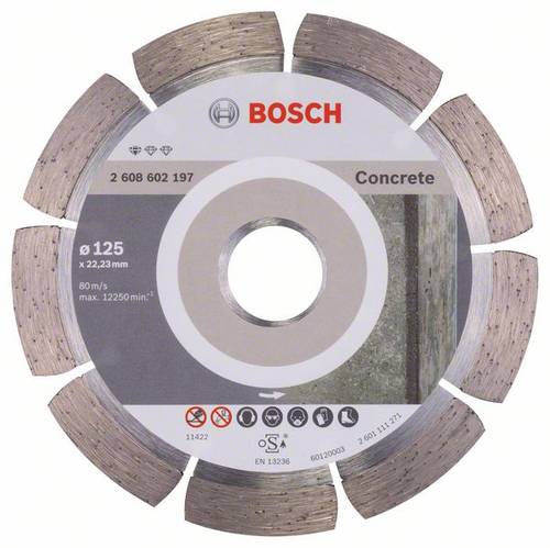 Bosch Accessories 2608602197 Diamanttrennscheibe Durchmesser 125mm 1St. von Bosch Accessories
