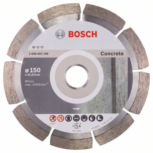 Bosch Accessories 2608602198 Diamanttrennscheibe Durchmesser 150mm 1St. von Bosch Accessories