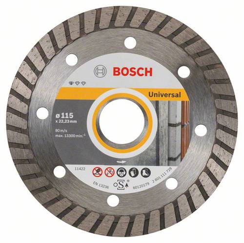 Bosch Accessories 2608602393 Diamanttrennscheibe Durchmesser 115mm 1St. Bosch Accessories 2608602393 Diamanttrennscheibe Durchmesser 115mm 1St. von Bosch Accessories