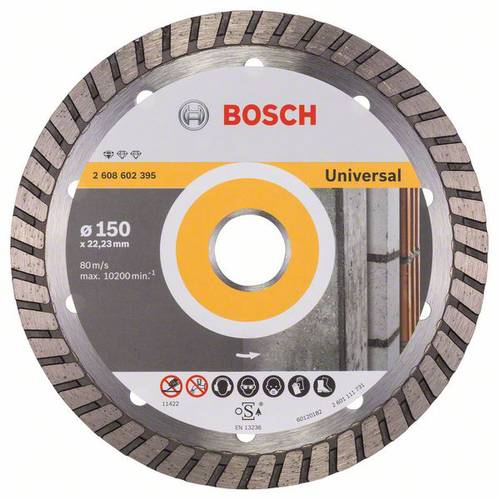 Bosch Accessories 2608602395 Diamanttrennscheibe Durchmesser 150mm 1St. von Bosch Accessories