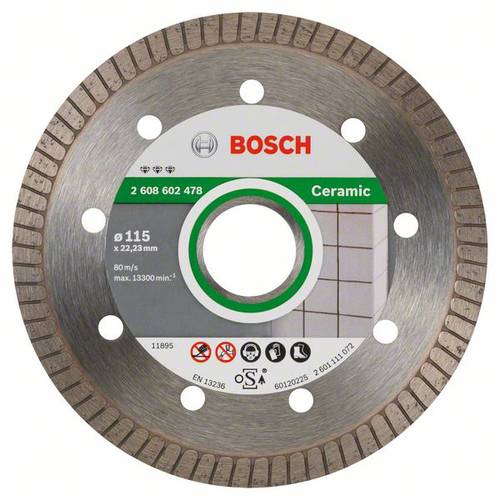 Bosch Accessories 2608602478 Diamanttrennscheibe Durchmesser 115mm 1St. von Bosch Accessories