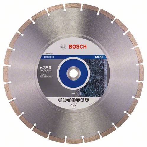 Bosch Accessories 2608602603 Diamanttrennscheibe Durchmesser 350mm 1St. von Bosch Accessories