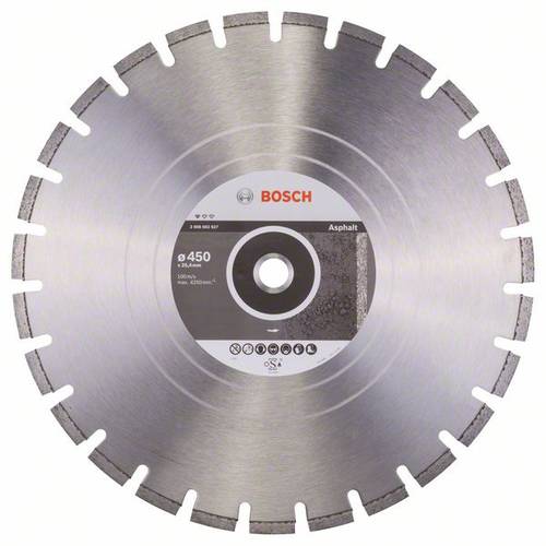 Bosch Accessories 2608602627 Diamanttrennscheibe Durchmesser 450mm 1St. von Bosch Accessories