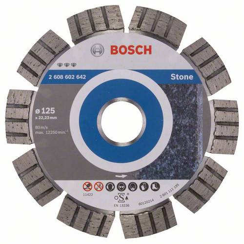 Bosch Accessories 2608602642 Diamanttrennscheibe Durchmesser 125mm 1St. von Bosch Accessories