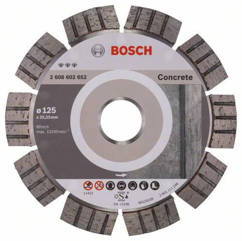 Bosch Accessories 2608602652 Diamanttrennscheibe Durchmesser 125mm 1St. von Bosch Accessories