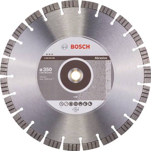 Bosch Accessories 2608602686 Diamanttrennscheibe Durchmesser 350mm Bohrungs-Ø 20mm 1St. von Bosch Accessories