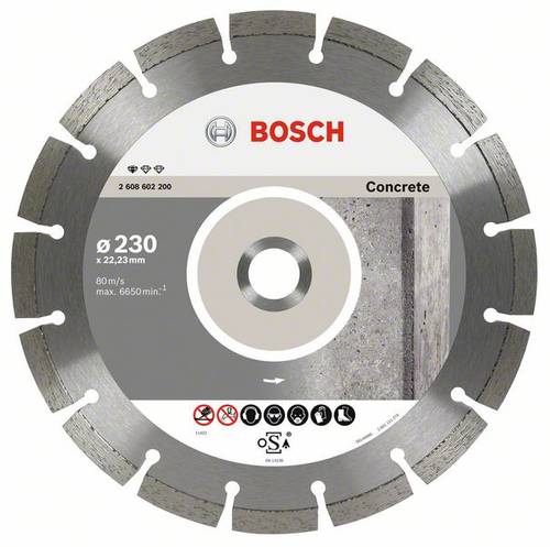 Bosch Accessories 2608603243 Diamanttrennscheibe Durchmesser 230mm 10St. Bosch Accessories 2608603243 Diamanttrennscheibe Durchmesser 230mm 10St. von Bosch Accessories