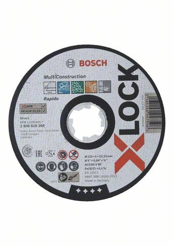Bosch Accessories 2608619269 Trennscheibe gerade 125mm Bosch Accessories 2608619269 Trennscheibe gerade 125mm von Bosch Accessories