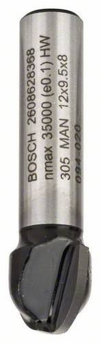 Bosch Accessories 2608628368 Hohlkehlfräser Hartmetall Länge 40mm Produktabmessung, Ø 12mm Schaft von Bosch Accessories