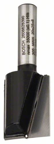 Bosch Accessories 2608628390 Nutfräser Hartmetall Länge 56mm Produktabmessung, Ø 20mm Schaftdurch von Bosch Accessories