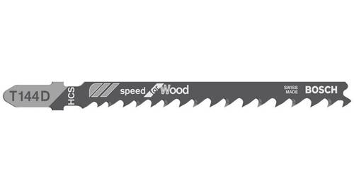 Bosch Accessories 2608630040 Stichsägeblatt T 144 D Speed for Wood, 5er-Pack 5St. von Bosch Accessories